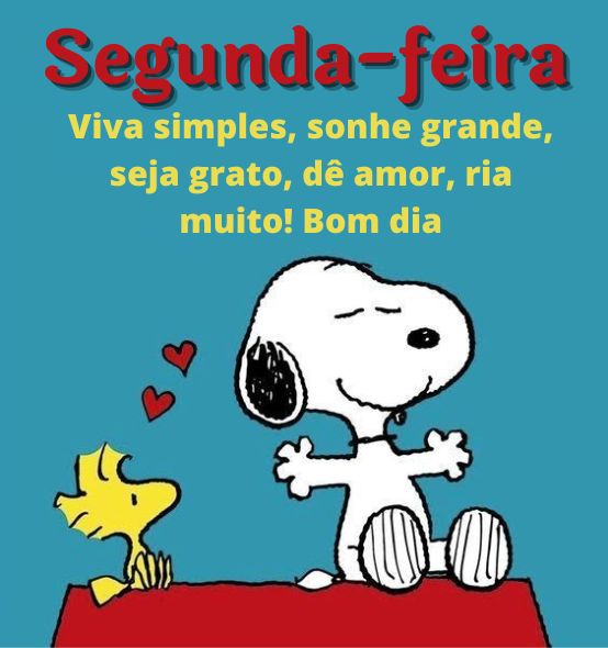 Segunda-da snoopy com gratidão