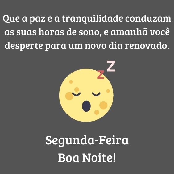 Segunda-feira boa noite renovado