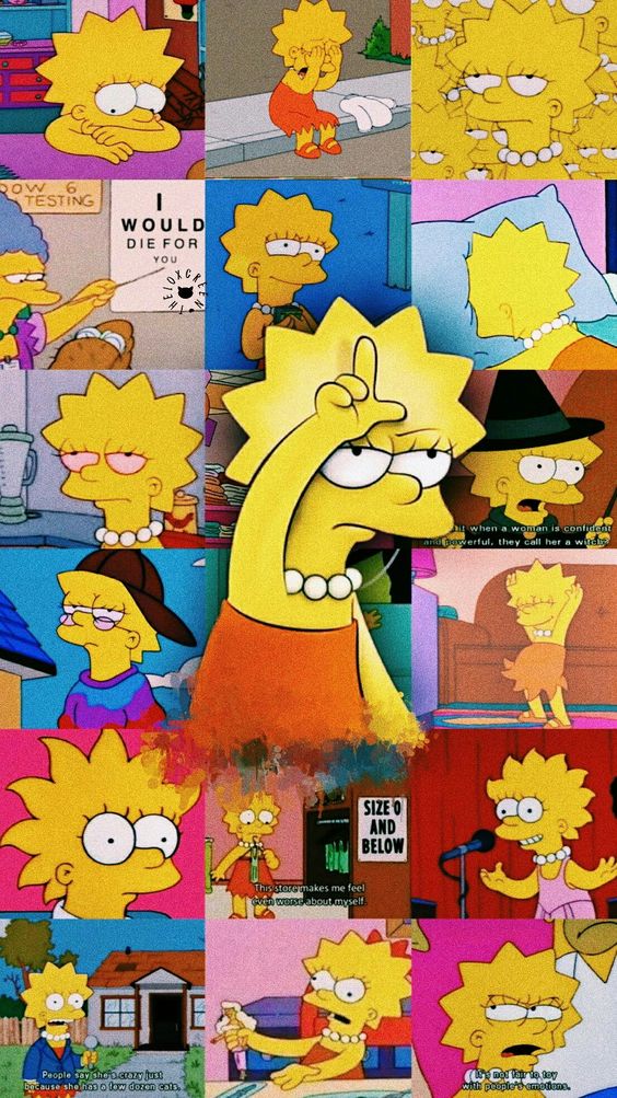 Papel de parede da Lisa Simpsons 9