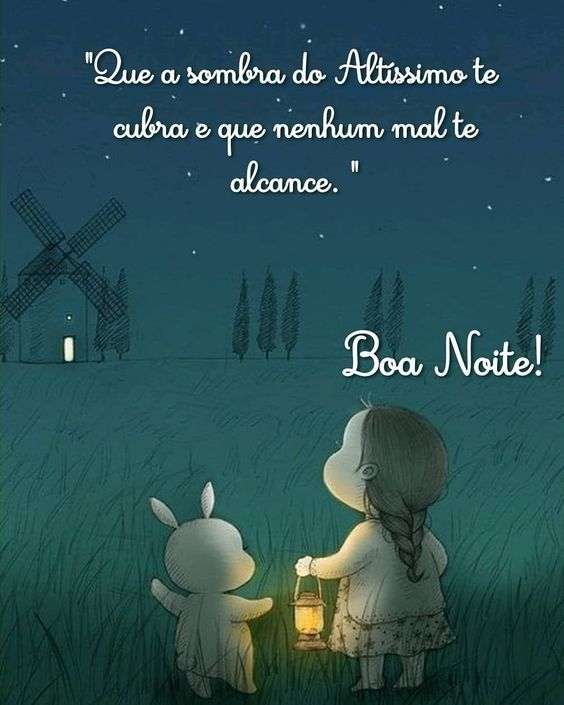 Frases bíblicas de boa noite