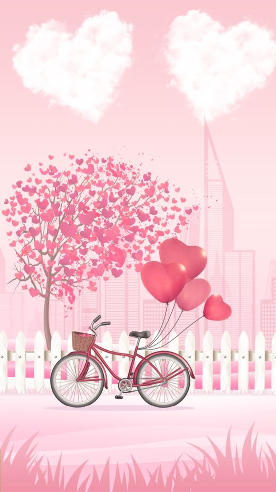 bicicleta rosa