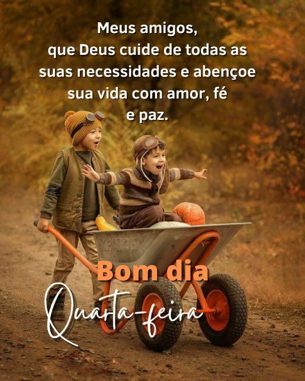 Bom que Quarta-feira para amigos