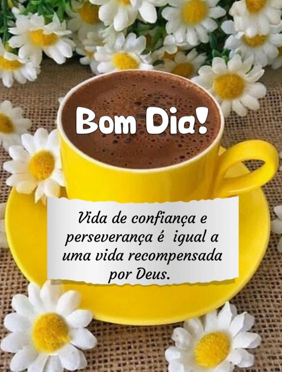 Bom dia vida de confiança