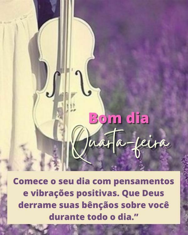 Comece o dia com pensamentos positivos 