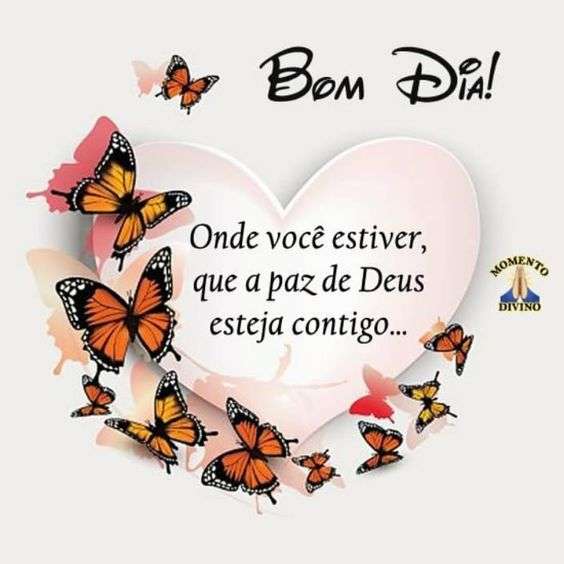 Bom dia Deus esteja contigo