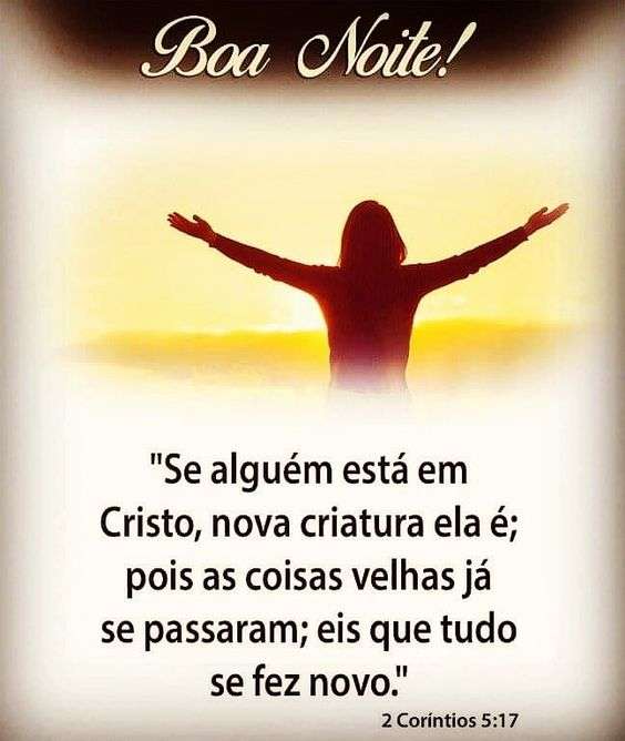 Boa noite está com Cristo