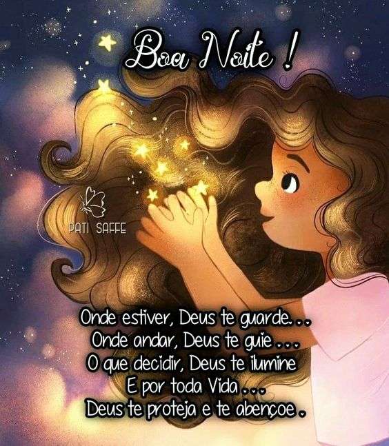 Boa noite te proteja e te abençoe