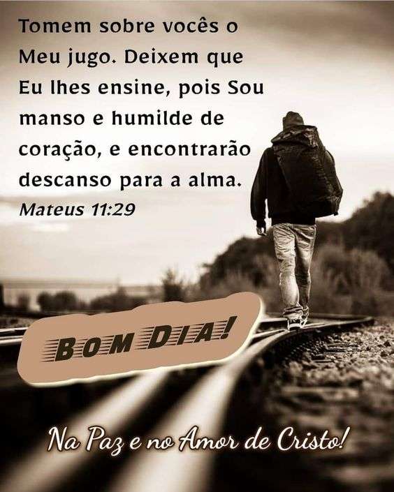 Bom dia ensinamento divino