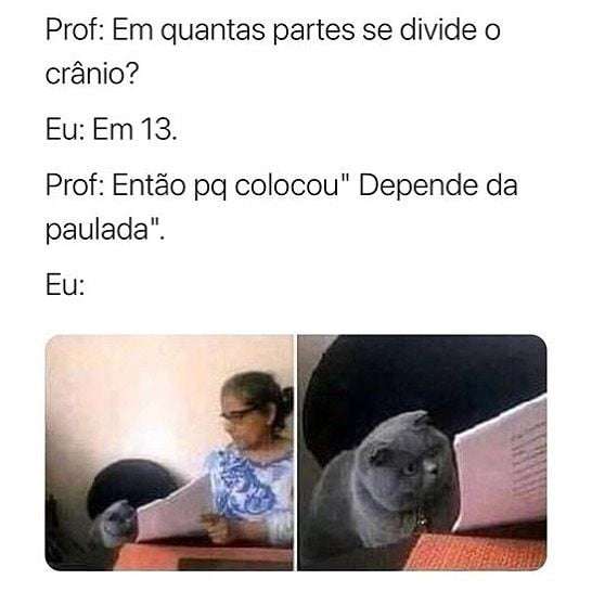 Frase engraçada professora brava