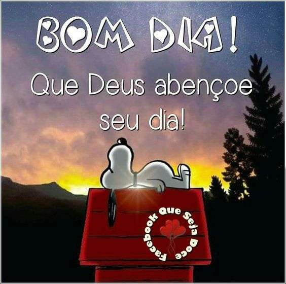 Bom dia abençoado