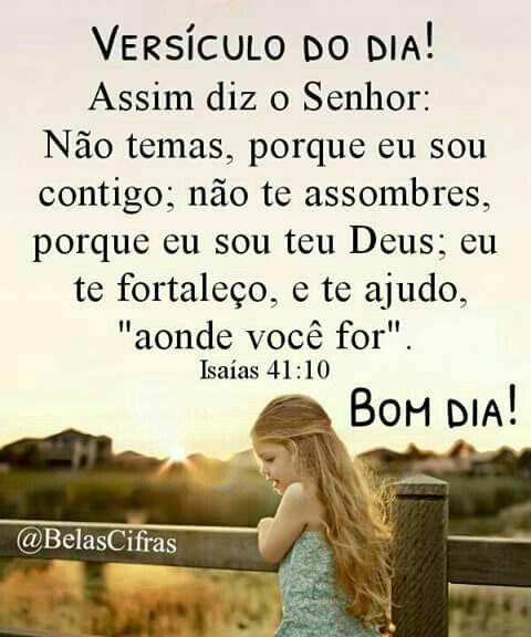 Bom dia fortalecida por Deus