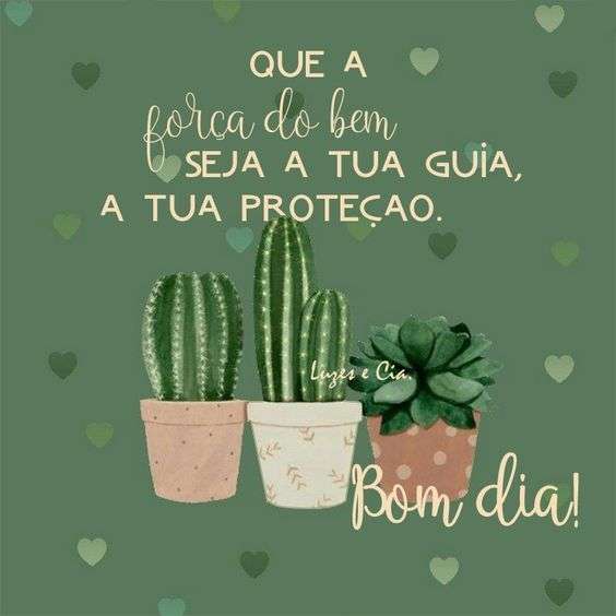 Bom dia força do bem