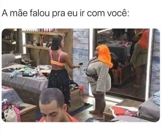 Memes engraçados aleatórios cabelo laranja