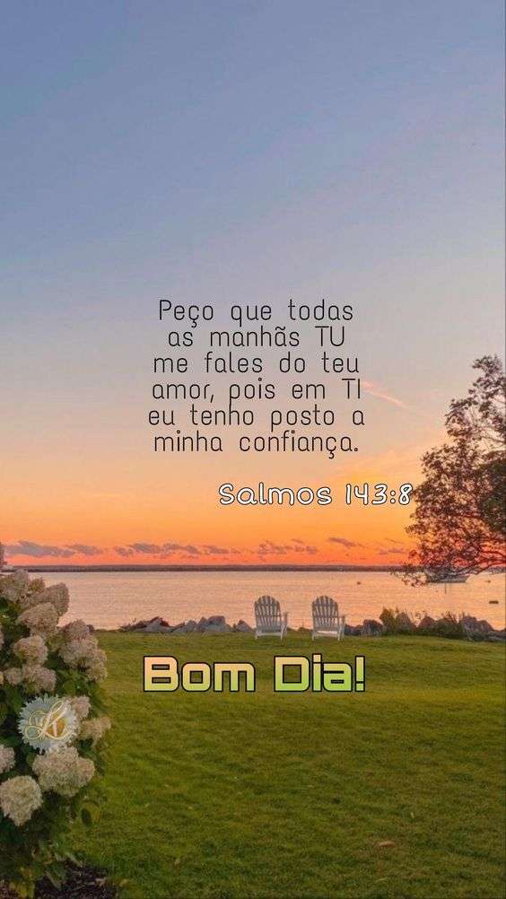 Bom dia fales do teu amor