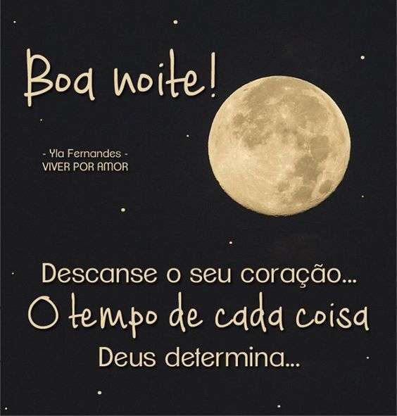  Boa noite descanse o coração