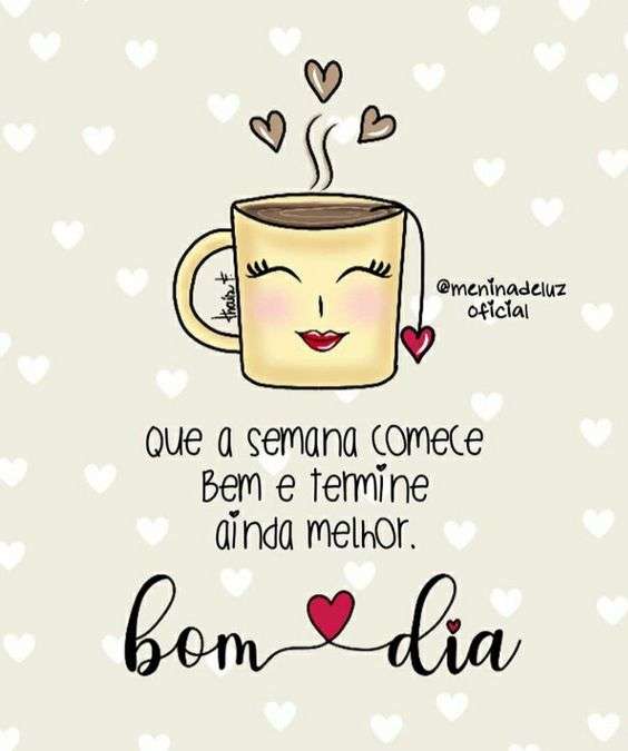 Bom dia começo bom