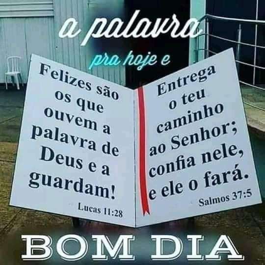 Bom dia palavra de Deus