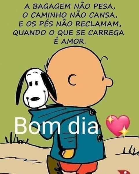 Bom dia carregado de amor