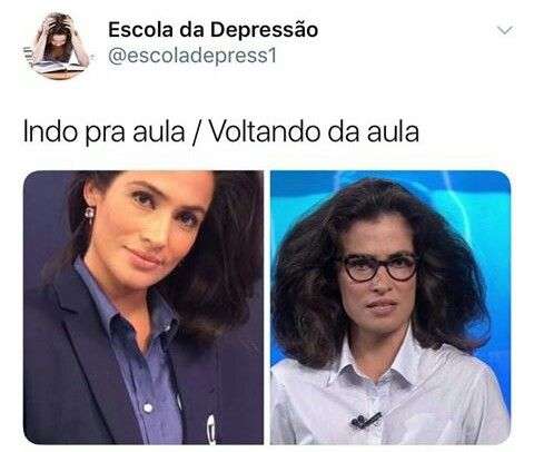 Meme da menina arrumada