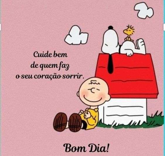 Snoopy e Charlie dormindo