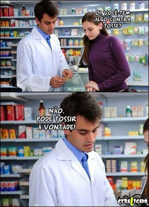 Frase engraçada o farmaceutico