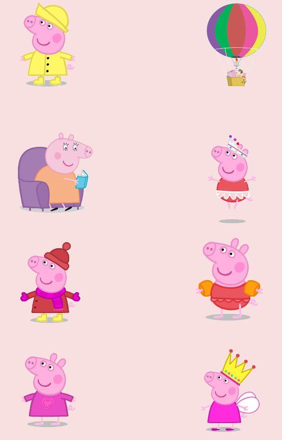 Wallpaper Peppa pig bailarina