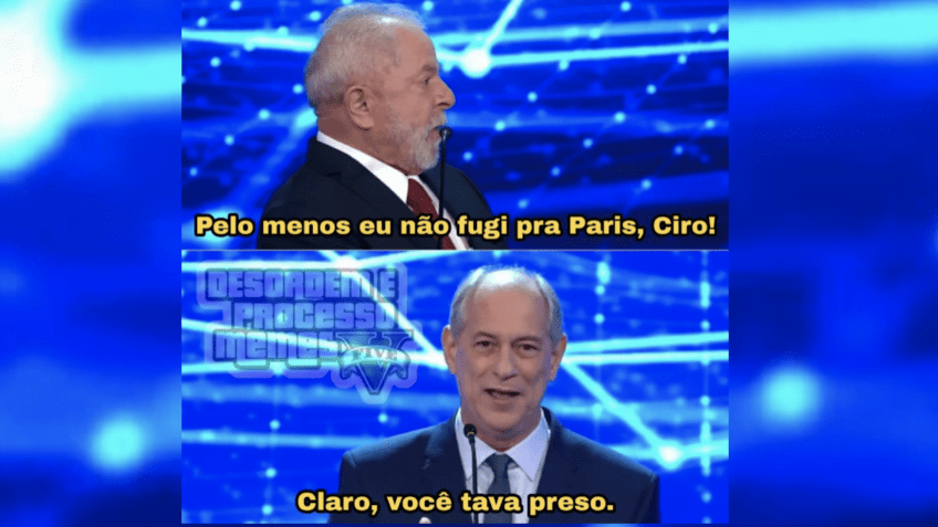 Lula não foi a Paris porque estava preso kkkkkkkkkkkkk