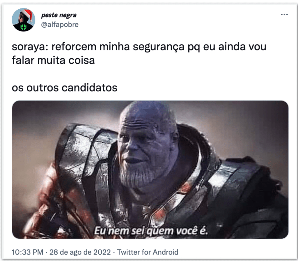 Quem é Soraya mesmo?
