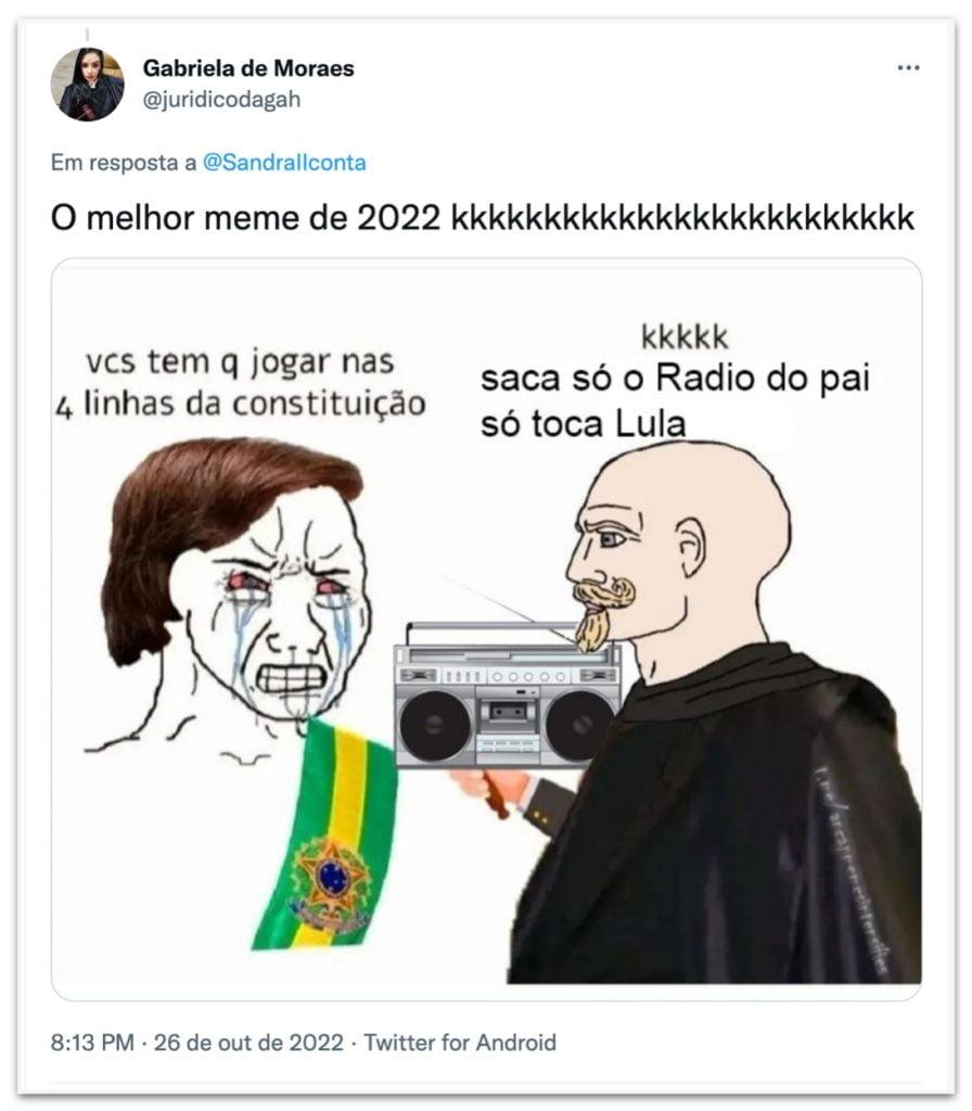 O melhor meme de 2022