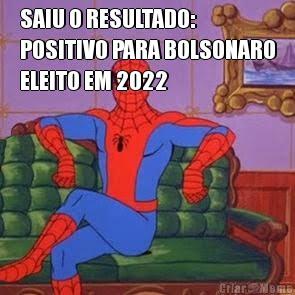 o Homem Aranha já sabe quem vai se eleger