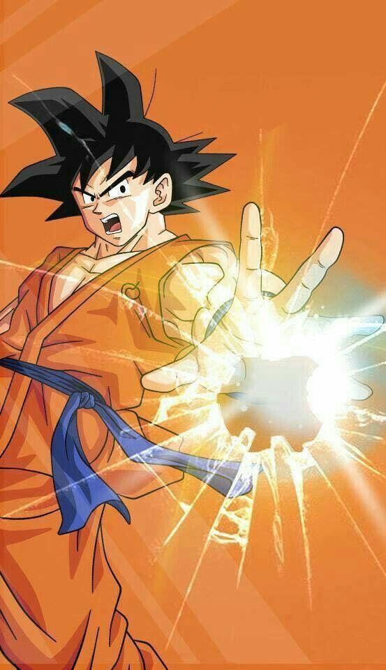 Papel de Parede Goku lançando um kamerramerra