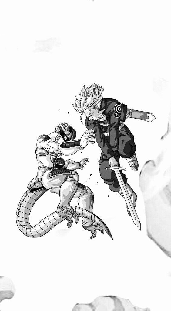 Papel de parede Trunks vs Friza