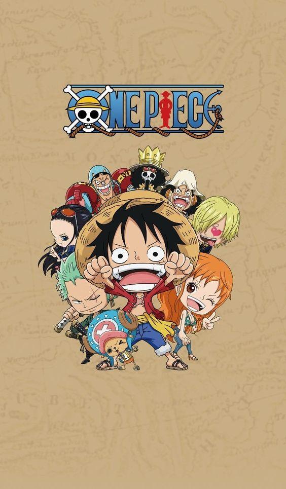 Papel de parede One Piece todos os personagens