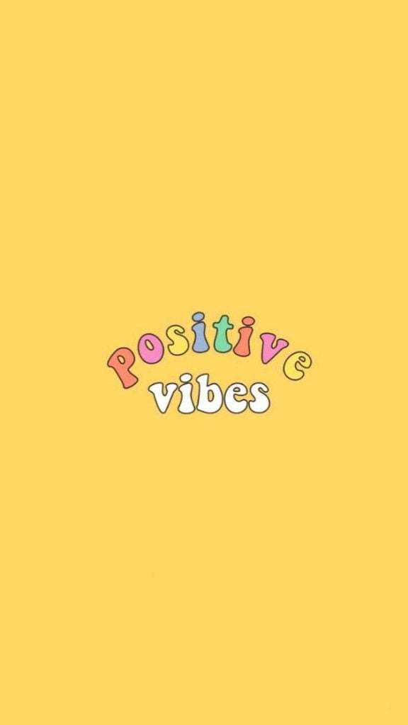 Papel de parede positive vibes