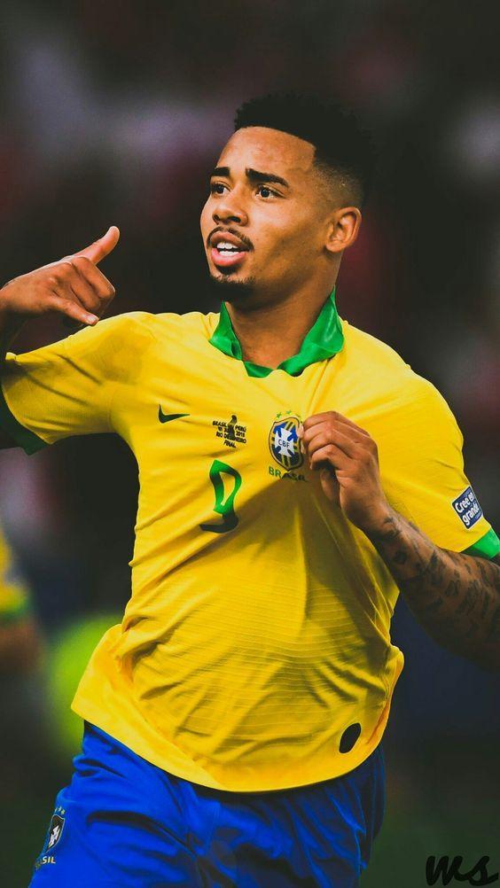 Gabriel Jesus pela Seleção Brasileira