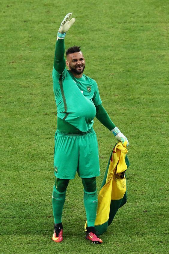 Weverton goleiro reserva da Seleção brasileira