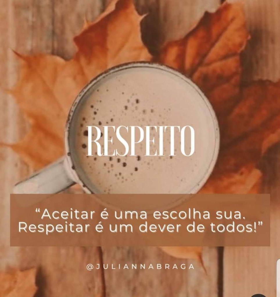 Frases sobre respeitar o próximo em Frases para Fotos