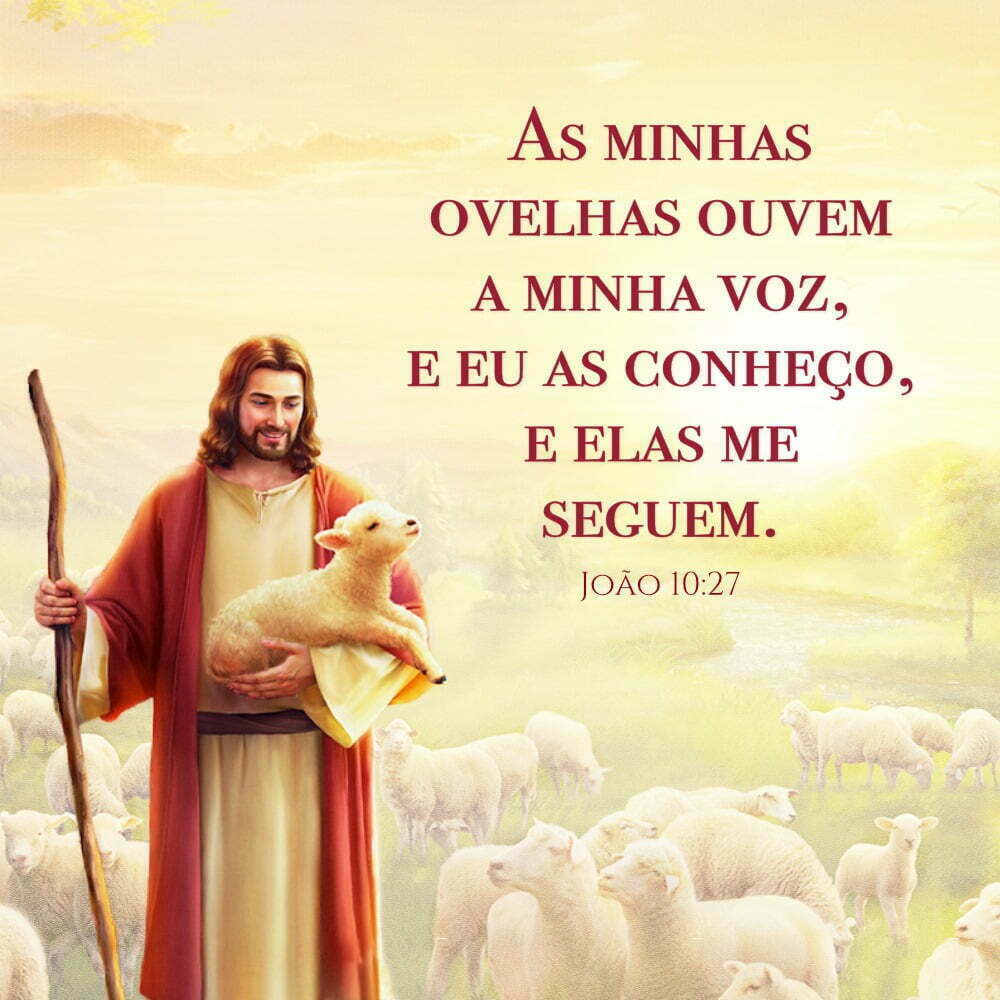 Versículo do dia com linda imagem de Jesus