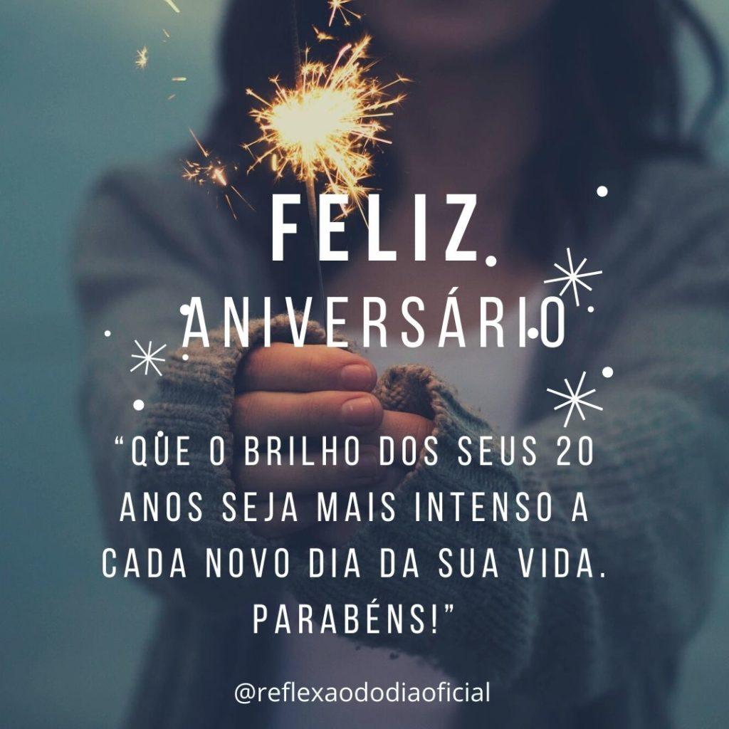 feliz 20 anos