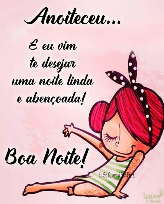 Frases de Boa noite com amor e carinho - uma noite linda e abençoada