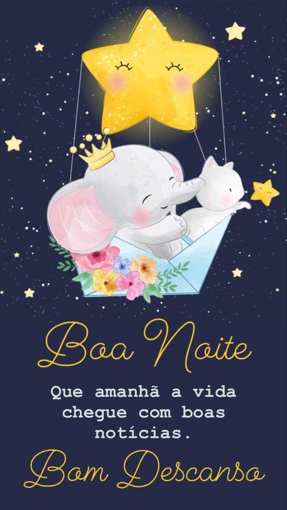 Tenhas uma linda noite - que tenhas boas notícias