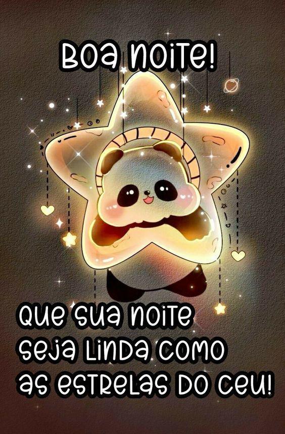 Tenhas uma linda noite - noite linda e estrelada 