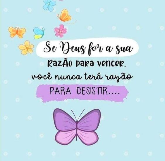 Mensagens Motivacionais - Desistir não deve ser uma opção