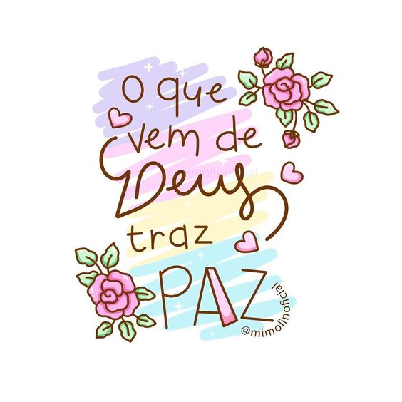 A paz que vem de Deus é maravilhosa