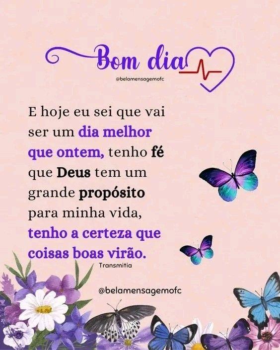 Frase de Deus para Status de bom dia