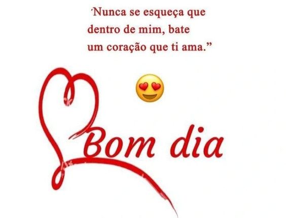 Bom dia para quem eu amo. Bom dia para Crush