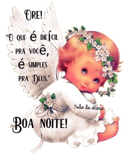 Boa noite com amor e paz