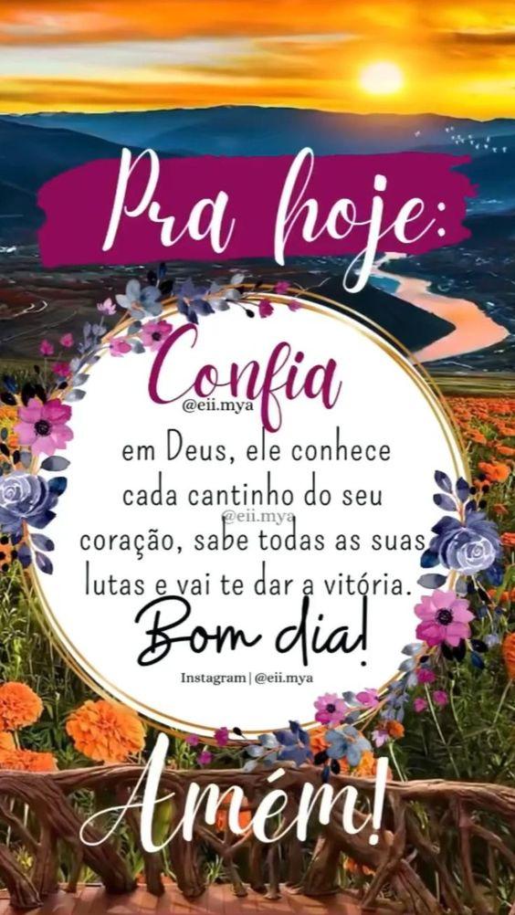 Frases de bom dia para reflexão e meditação