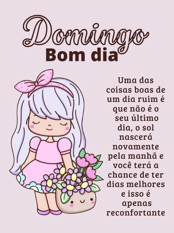 Domingo das coisas boas