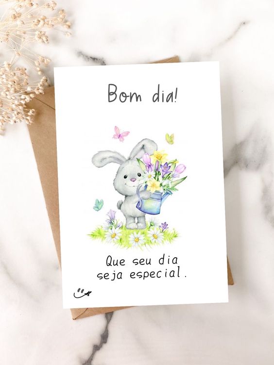 Bom dia seja especial